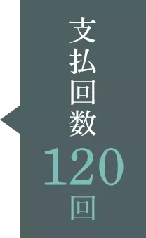 支払回数60回